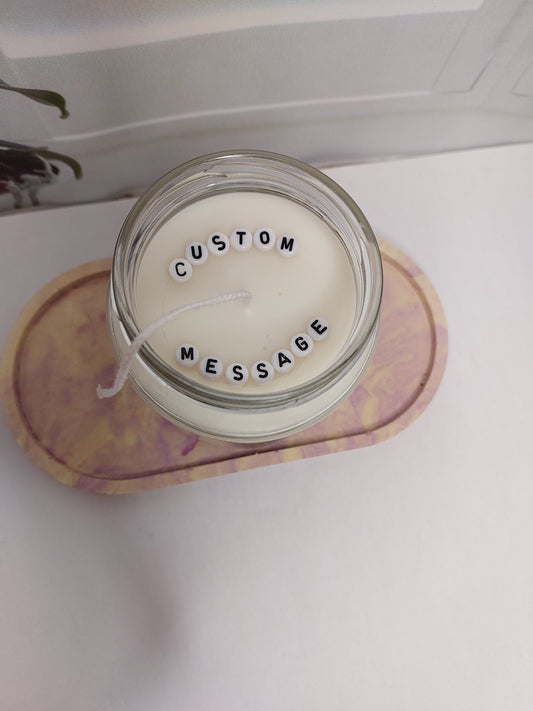 Hidden Message in a Candle