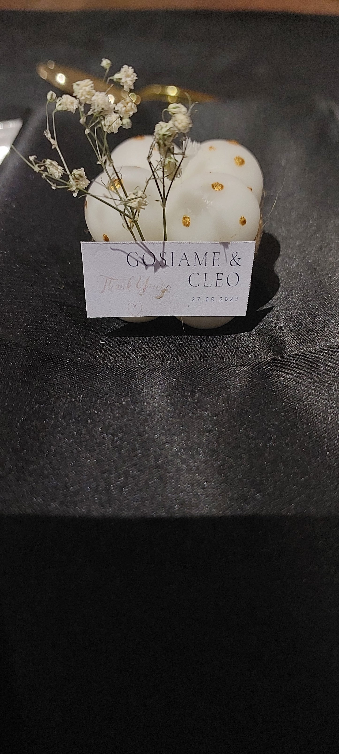 Mini Bubble Candle